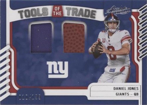 2022 Panini Absolute Daniel Jones #TTD-12