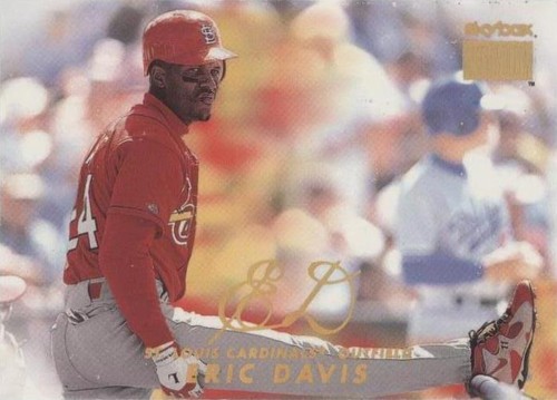 1999 Skybox Premium - Eric Davis #68