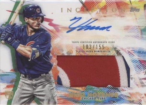 2020 Topps Inception - Nico Hoerner #IAP-NH