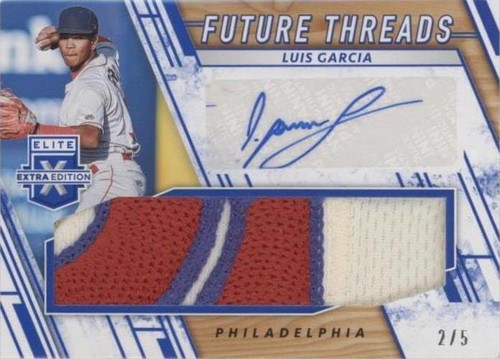 2019 Panini Elite Extra Edition - Luis Garcia #FTS-LG