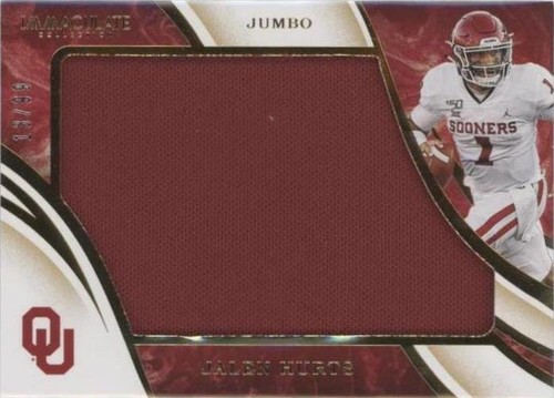 2020 Panini Immaculate Collection Collegiate Jalen Hurts #30