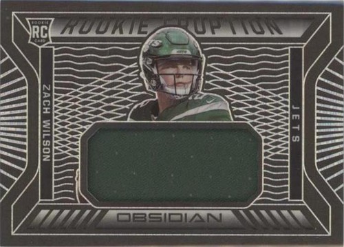 2021 Panini Obsidian Zach Wilson #RE-ZW