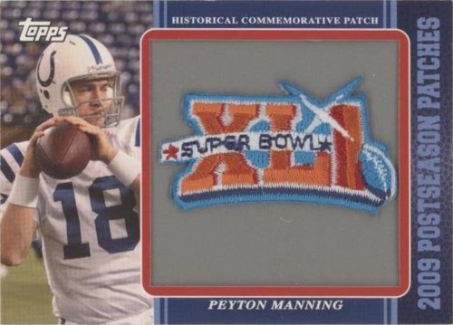 2009 Topps Peyton Manning #PPR28