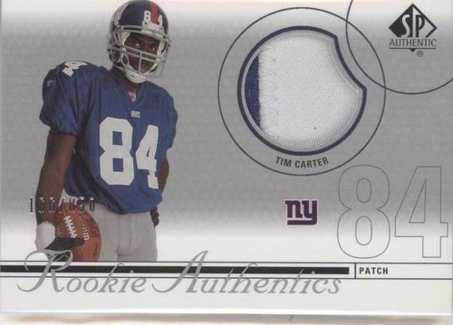 2002 SP Authentic Tim Carter #233