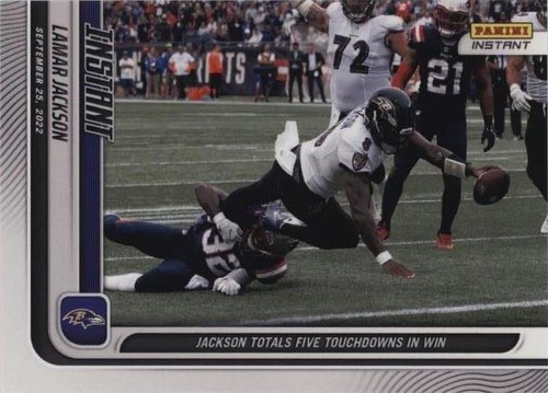 2022 Panini Instant NFL Lamar Jackson #29