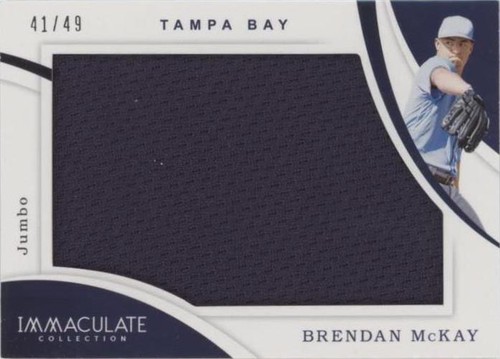 2020 Panini Immaculate Collection - Brendan McKay #J-BM