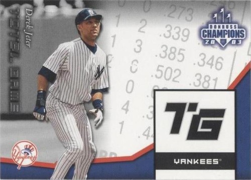 2003 Donruss Champions - Derek Jeter #TG-5
