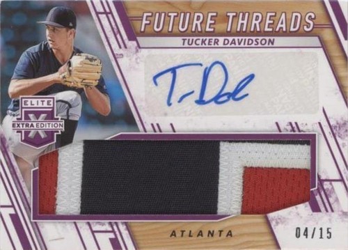 2019 Panini Elite Extra Edition - Tucker Davidson #FTS-TD