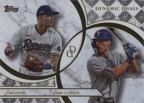 2024 Topps Dynamic Duals - Evan Carter Josh Jung #12