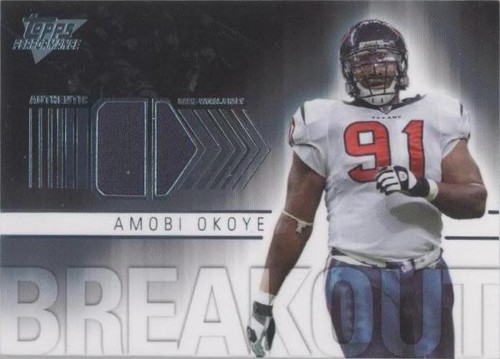 2007 Topps Performance Amobi Okoye #BR-AO
