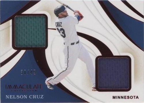 2020 Panini Immaculate Collection - Nelson Cruz #ID-NC