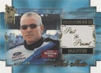 2002 Press Pass VIP - Cale Yarborough Mark Martin #40