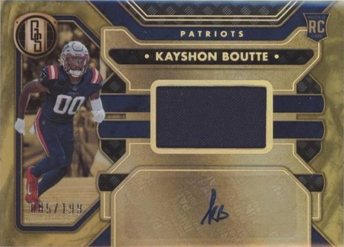 2023 Panini Gold Standard Kayshon Boutte #222