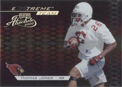 2000 Playoff Absolute Thomas Jones #XT-35