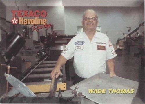 1994 Maxx Texaco Havoline Racing Ernie Irvan - Wade Thomas #46