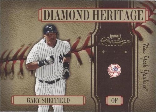 2005 Playoff Prestige - Gary Sheffield #DH-11