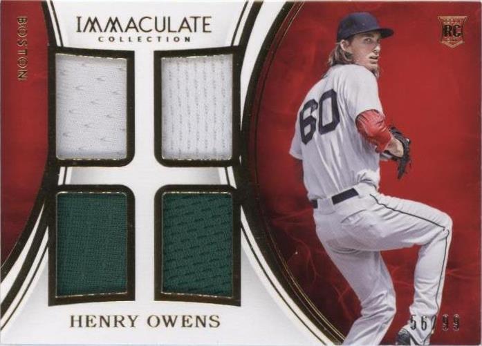 2016 Panini Immaculate Collection - Henry Owens #IQ-HO
