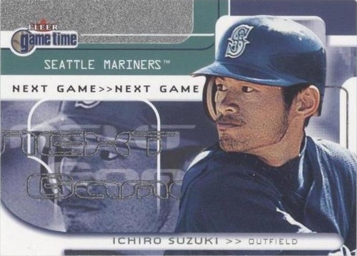 Ichiro Suzuki 2001 Fleer Game Time Stick to it Ness #8 | eBay