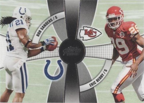 2010 Topps Prime Bob Sanders Eric Berry #2Q-10