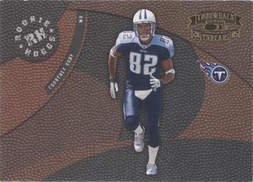 2005 Donruss Throwback Threads Courtney Roby #RH-28