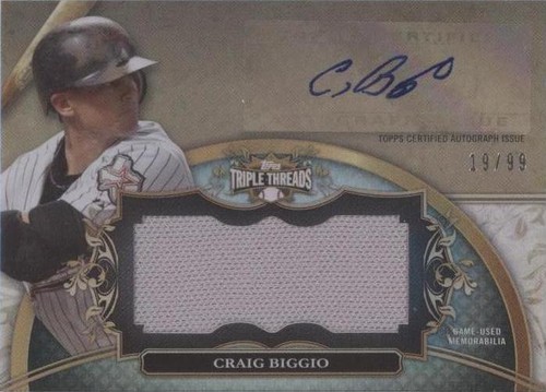 2013 Topps Triple Threads - Craig Biggio #UAJR-CB