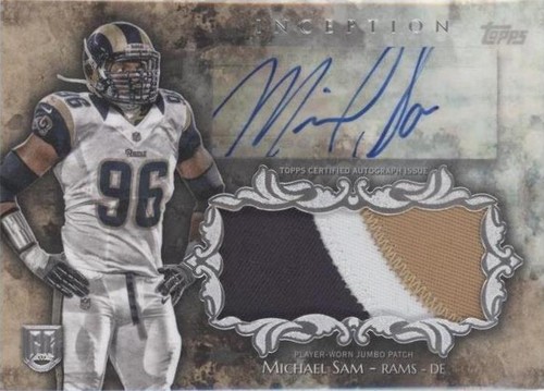 2014 Topps Inception Michael Sam #IAJP-MS