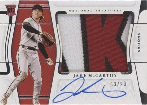 2022 Panini National Treasures - Jake McCarthy #143