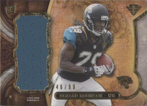 2013 Topps Triple Threads Denard Robinson #TTRJR-DR2