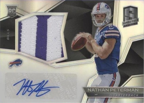 2017 Panini Spectra Nathan Peterman #207