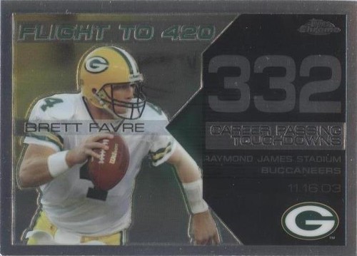 2008 Topps Chrome Brett Favre #BFC-332