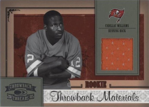 2005 Donruss Throwback Threads Cadillac Williams #206