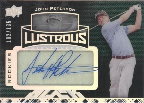 2014 Upper Deck Exquisite Collection - John Peterson #61