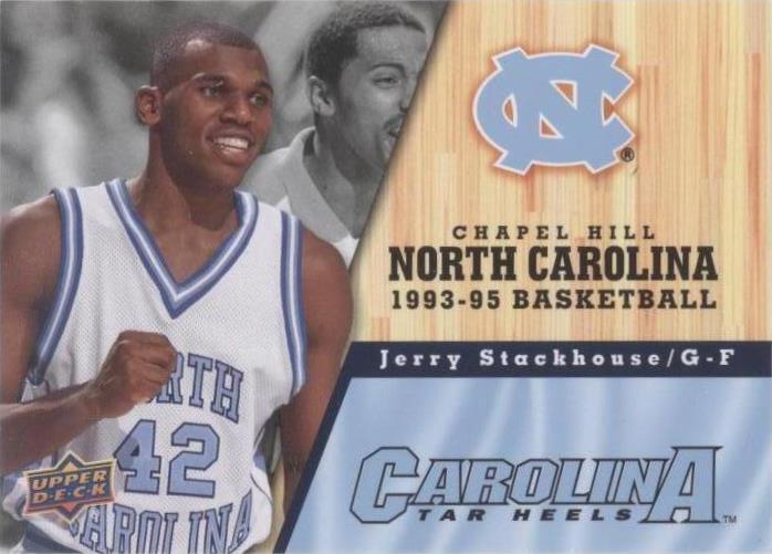 2010-11 UD North Carolina Basketball - Jerry Stackhouse #71