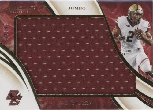 2020 Panini Immaculate Collection Collegiate A. J. Dillon #31