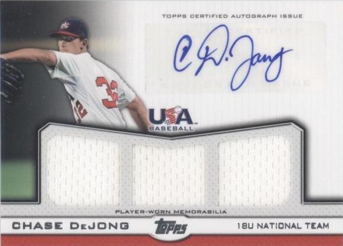 2011 Topps USA Baseball Team - Chase De Jong #ATR-CD