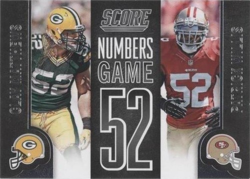 2014 Score Clay Matthews Patrick Willis #NG46
