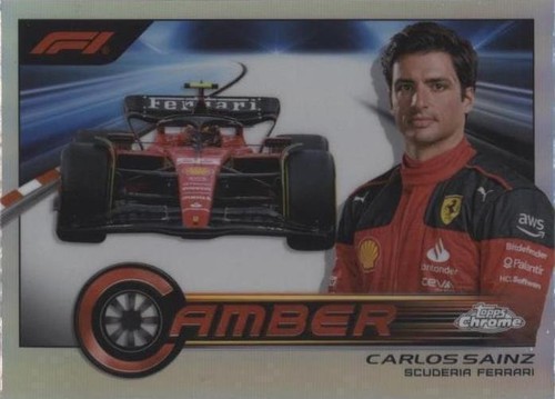 2023 Topps Chrome Formula 1 - Carlos Sainz #CAM-CSI