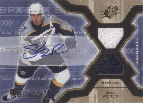 2006-07 SPx - Shea Weber #174