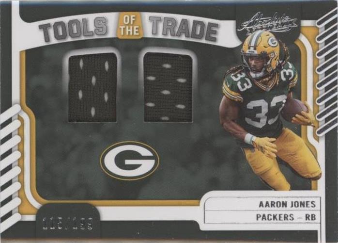 2022 Panini Absolute Aaron Jones #TTD-26