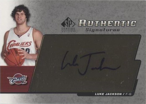 2004-05 SP Signature Edition - Luke Jackson #AS-LU