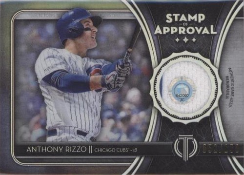 2020 Topps Tribute - Anthony Rizzo #SOA-AR