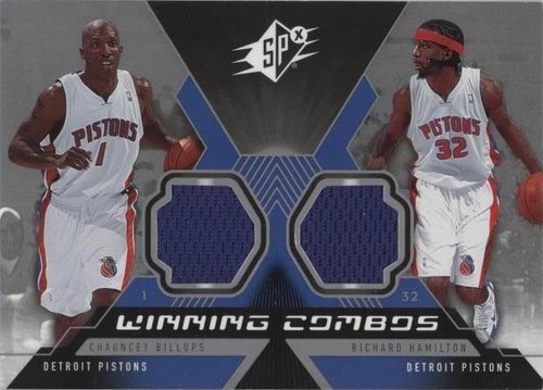 2005-06 SPx - Chauncey Billups/Richard Hamilton #WC-BH