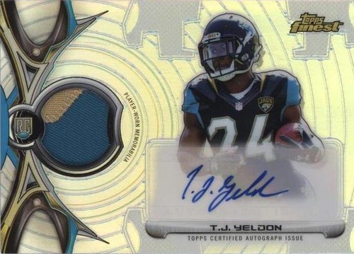 2015 Topps Finest T. J. Yeldon #RRAP-TY