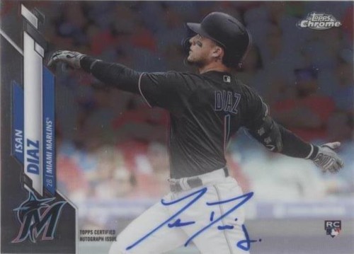 2020 Topps Chrome - Isan Diaz #RA-ID