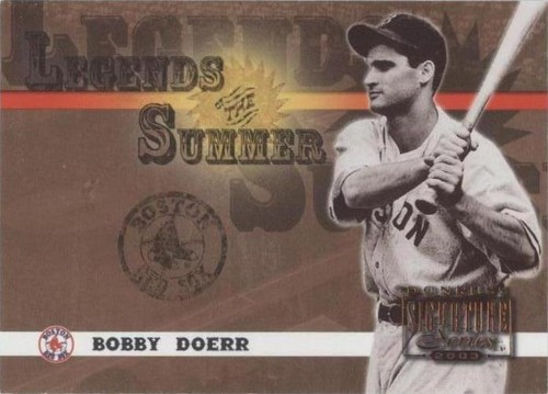 2003 Donruss Signature Series - Bobby Doerr #LS-8