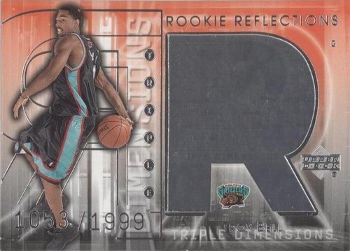 2003-04 Upper Deck Triple Dimensions - Troy Bell #117