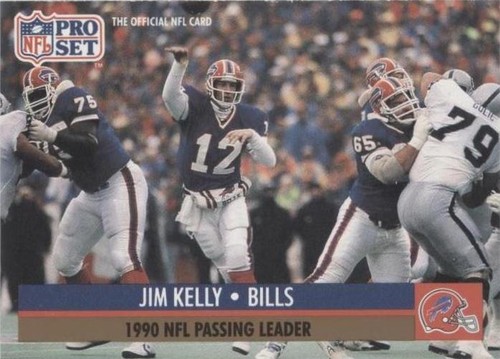 1991 Pro Set Jim Kelly #8
