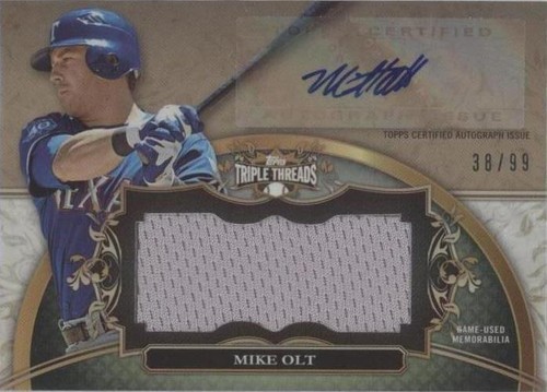 2013 Topps Triple Threads - Mike Olt #UAJR-MO1