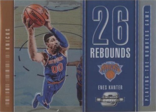 K312,300 - 2018-19 Select Signatures #22 Enes Kanter Auto #/199 | eBay