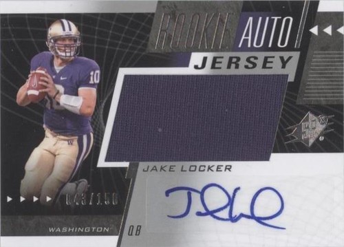 2011 SP Authentic Jake Locker #65